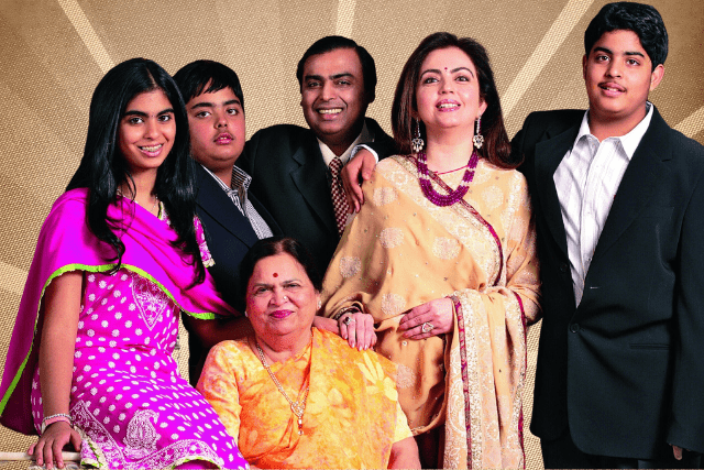 The Ambani Family